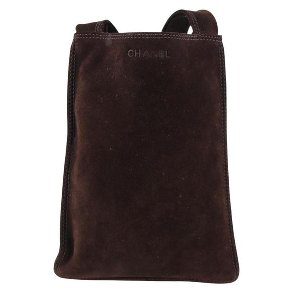 Chanel Brown Suede shoulder - Picture 1 of 10